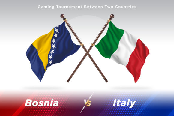 Bosnia Versus Italy Two Flags: A Guide to Understanding and Using Country Flag Illustrations