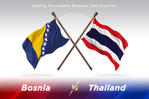Bosnia Versus Thailand Two Flags: A Guide to Choosing and Using Country Flag Illustrations