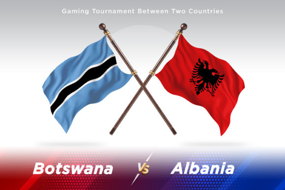 Botswana Versus Albania Two Flags: A Visual Tool for Global Comparisons